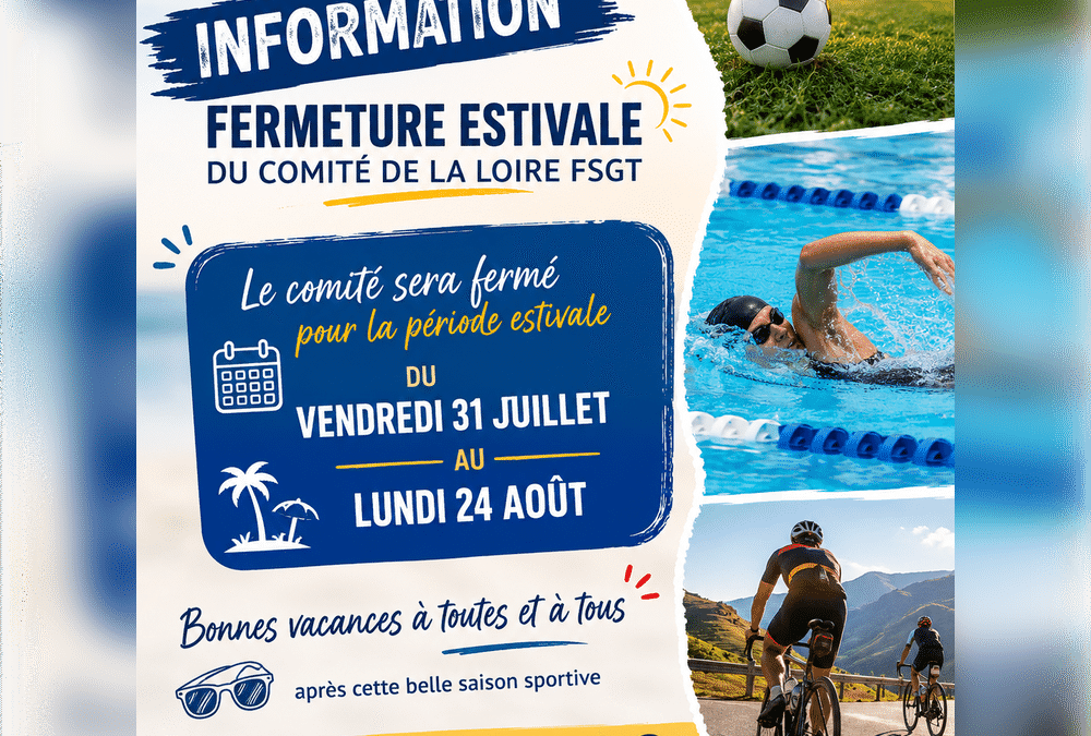 VACANCES ESTIVALES